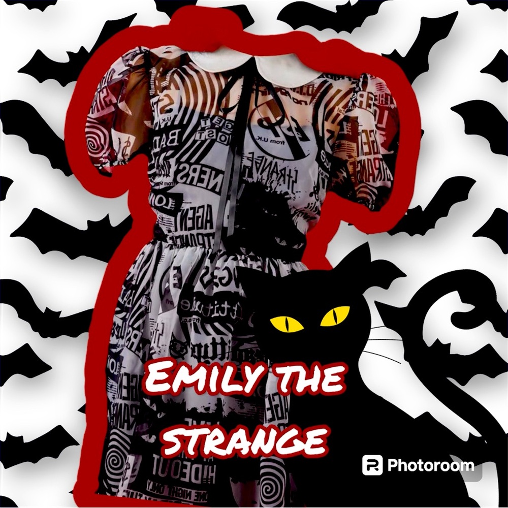 Emily the Strange Dress / Bad Attitude Organza Dress